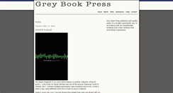 Desktop Screenshot of greybookpress.com